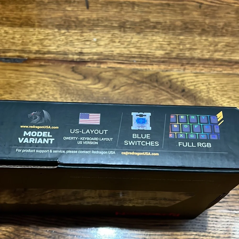 Red dragon gaming keyboard